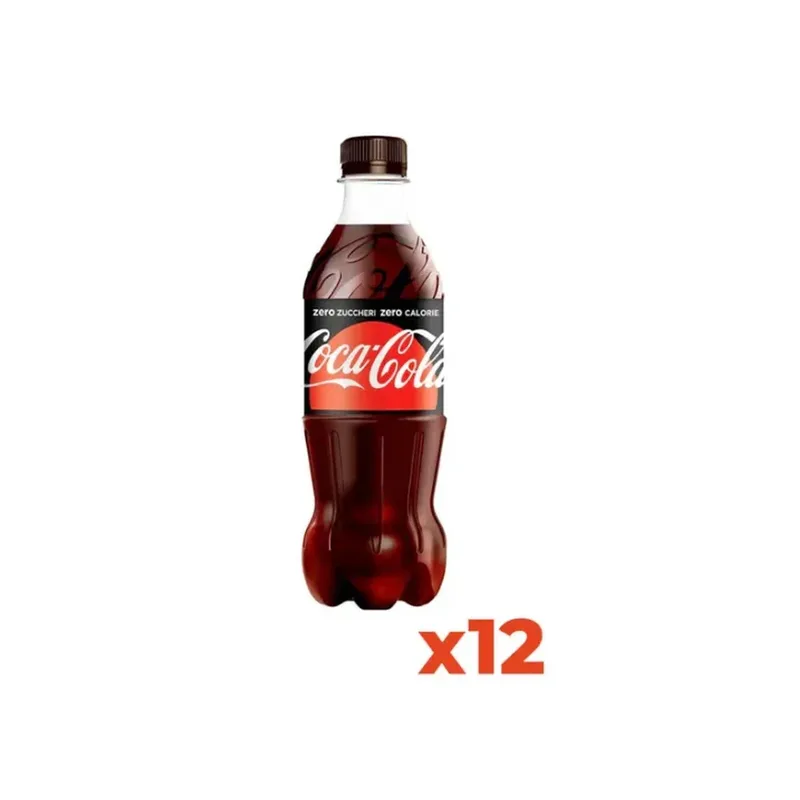COCA ZERO 50CL x12