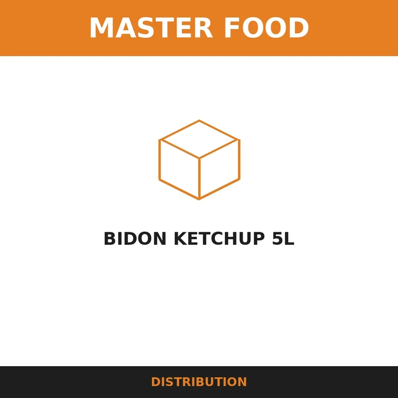 BIDON KETCHUP 5L