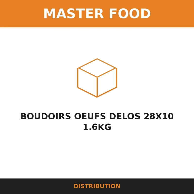 BOUDOIRS OEUFS DELOS 28X10 1.6KG