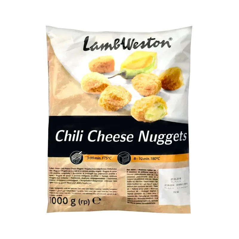 CHILI CHEESE NUGGETS LAMB WESTON 1KG