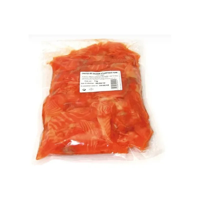 CHUTES DE SAUMON FUME 1KG