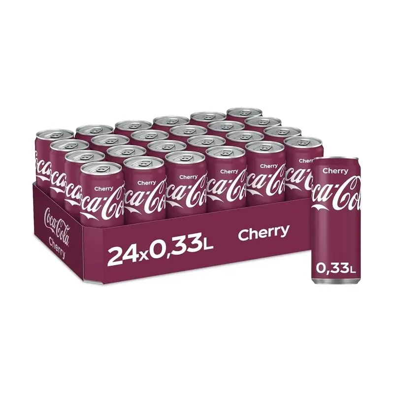 COCA CHERRY FR SLIM 33CL x24