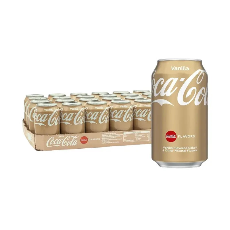 COCA VANILLE FR 33CL x6