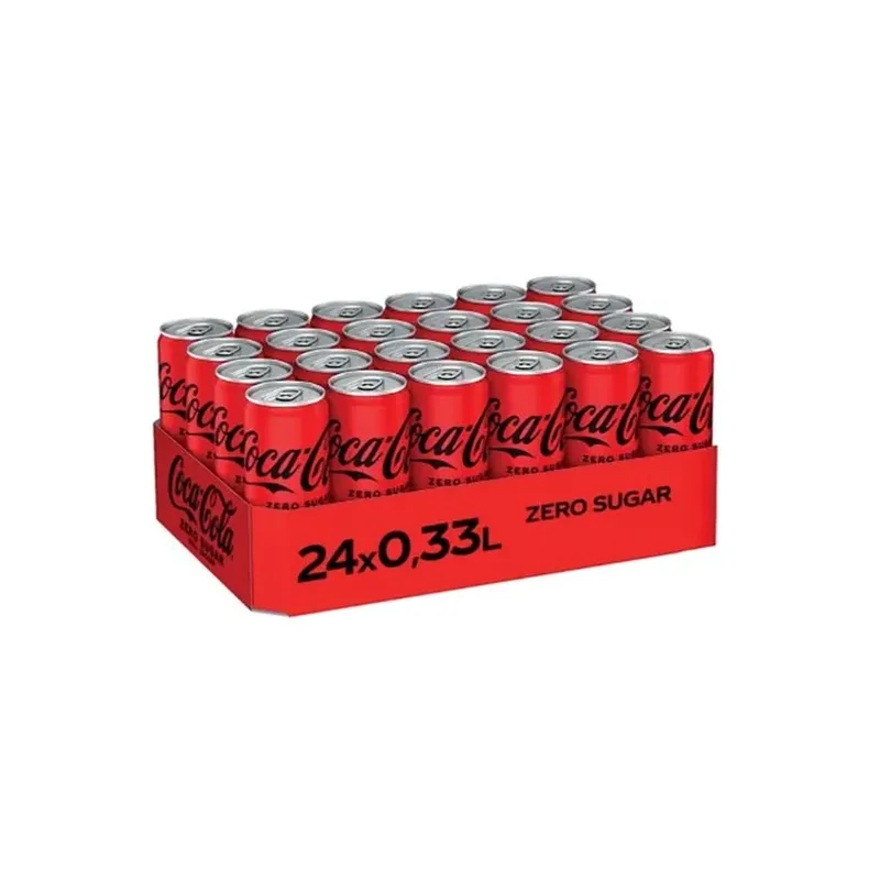 COCA ZERO UE 33CL x24