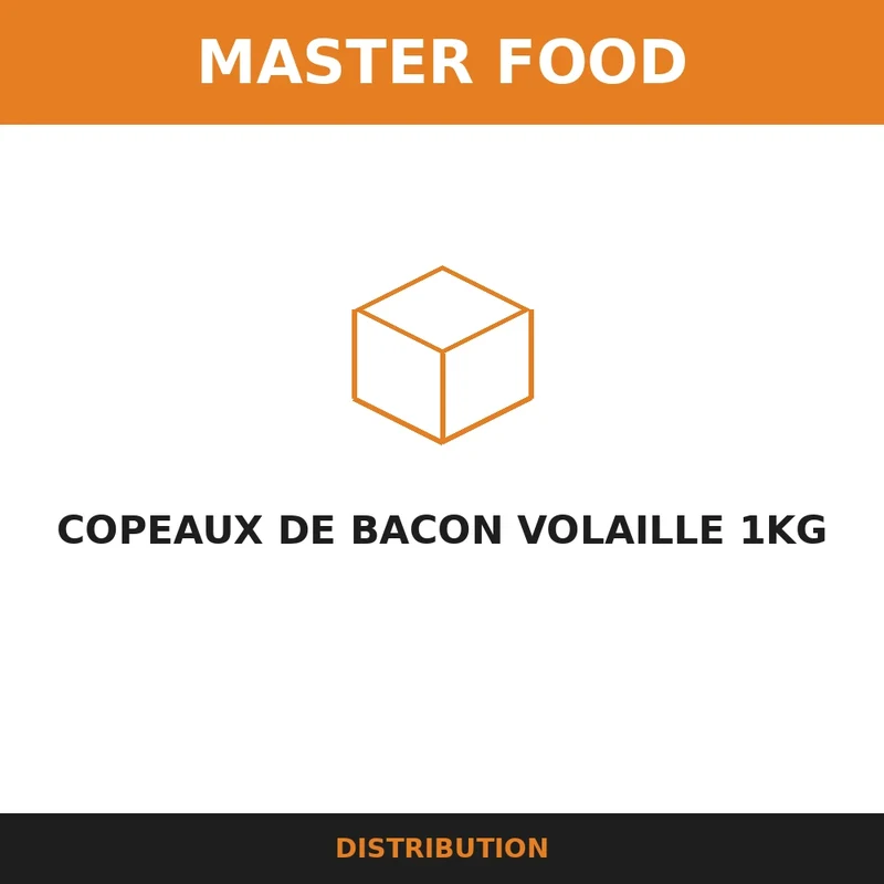 COPEAUX DE BACON VOLAILLE 1KG