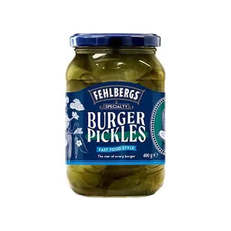 CORNICHONS PICKELS BURGER 370G