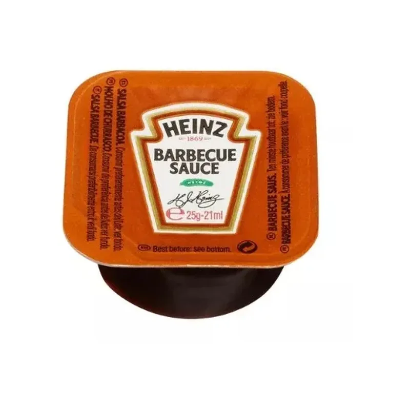 COUPELLES HEINZ BARBECUE 21ML X 100