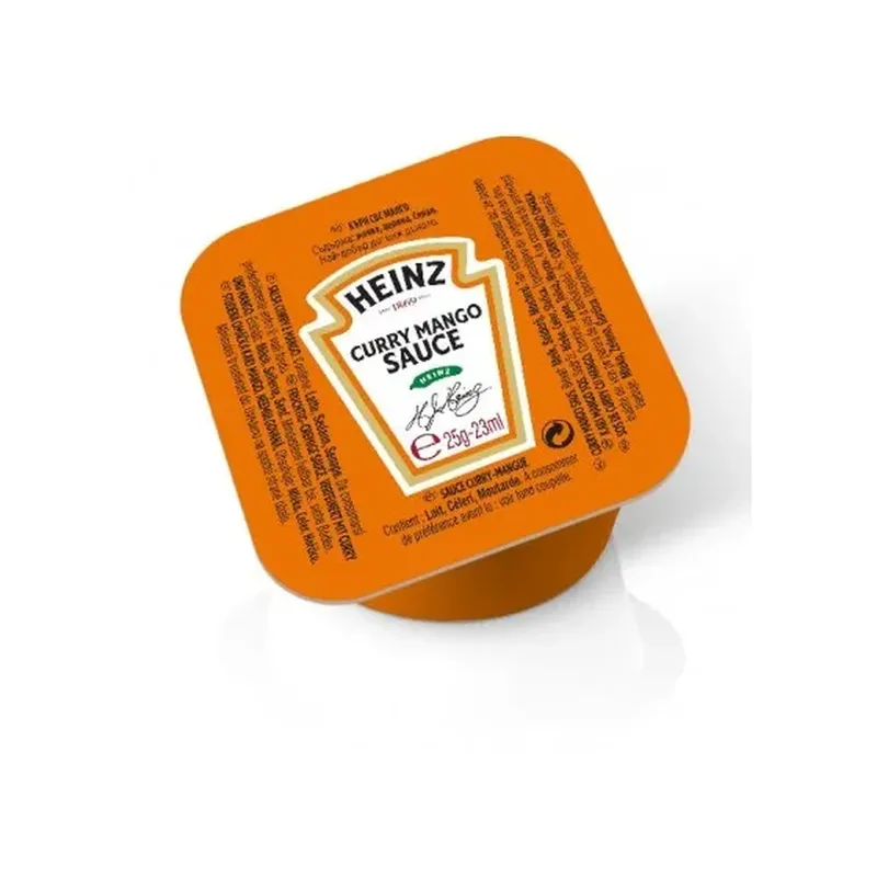 COUPELLES HEINZ CURRY MANGO 23ML X 100