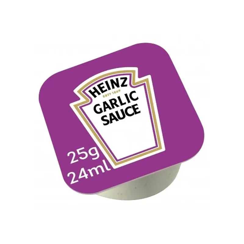 COUPELLES HEINZ GARLIC 24ML X 100