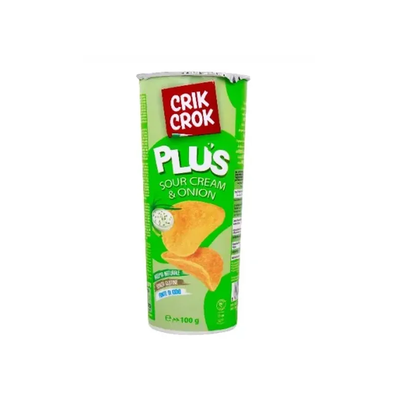 CRIK CROK PLUS CREAM & OIGNON 100G