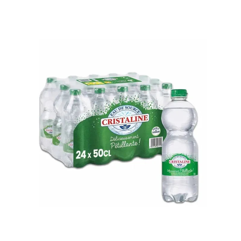 CRISTALINE GAZEUSE 50CL x24