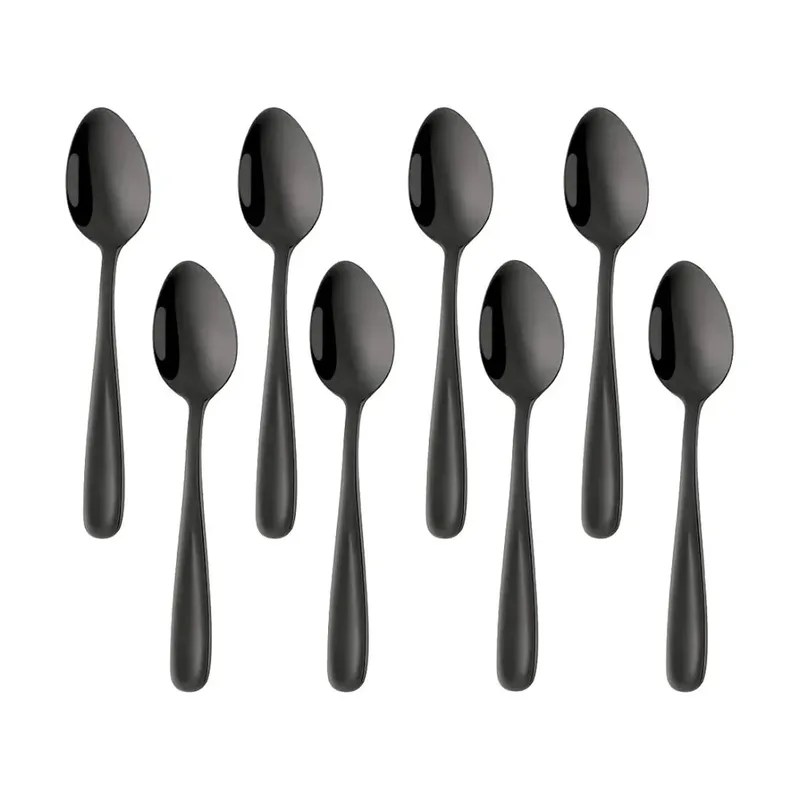 CUILLERES A DESSERT PETITE NOIR 180MM x50