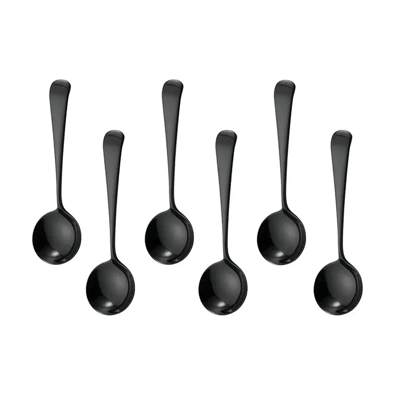 CUILLERES A SOUPE NOIR 180MM x50