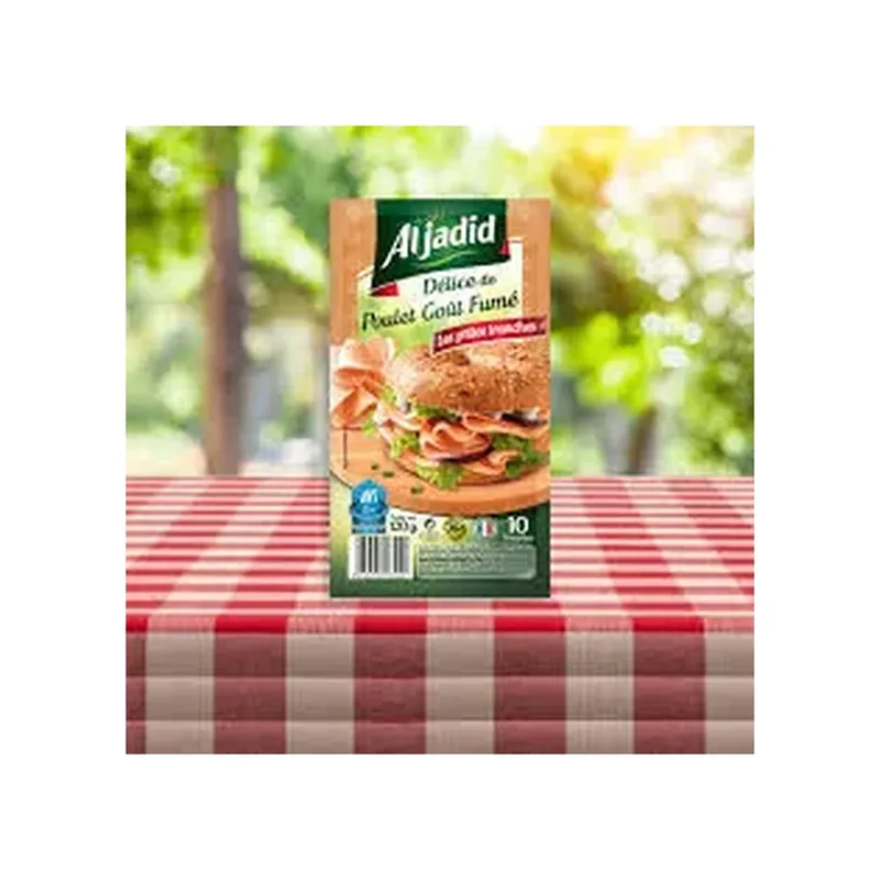 DELICE DE POULET GOUT FUME AL JADID 10TR 120G