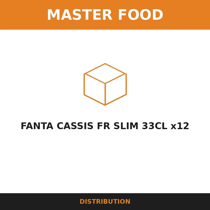 FANTA CASSIS FR SLIM 33CL x12