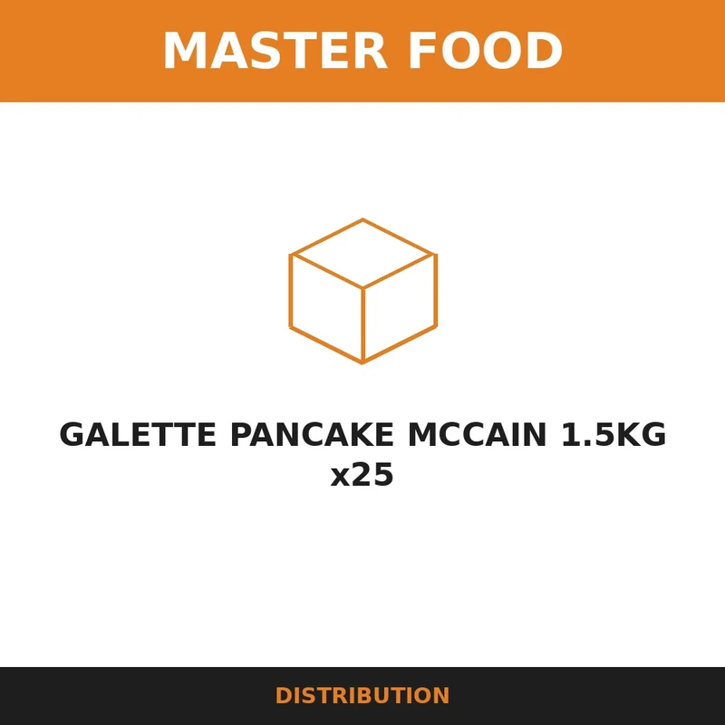 GALETTE PANCAKE MCCAIN 1.5KG x25