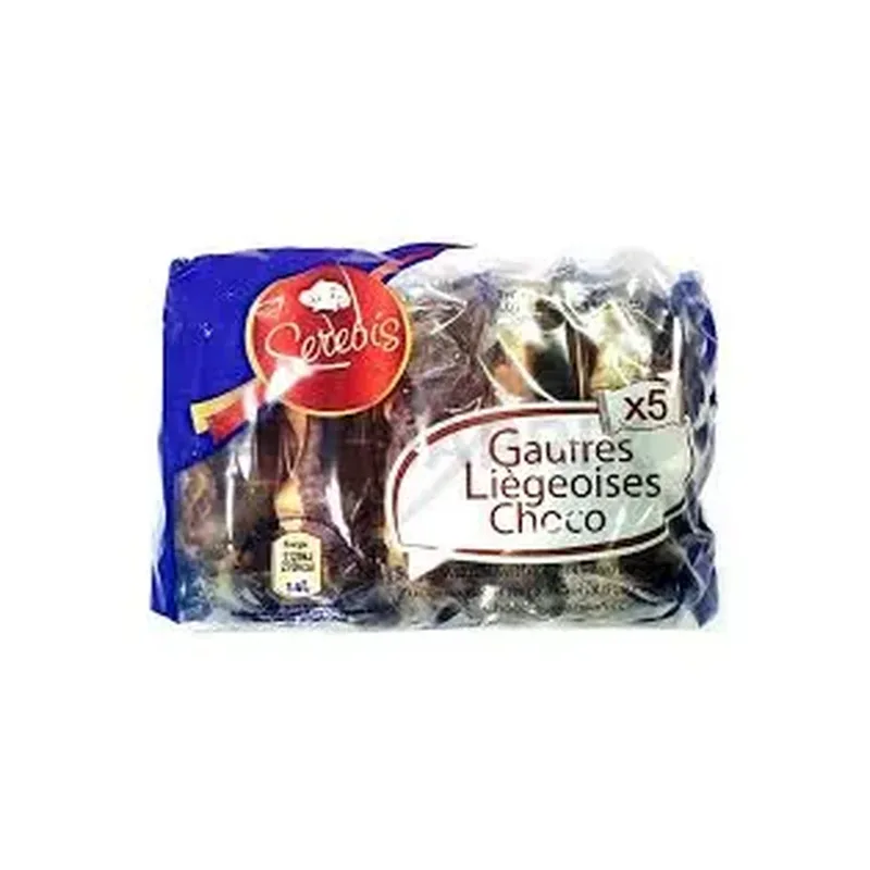 GAUFRES LIEGOISES CHOCO 300G x5
