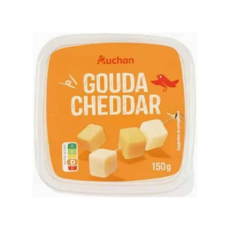 GOUDA / CHEDDAR EN CUBES 1KG