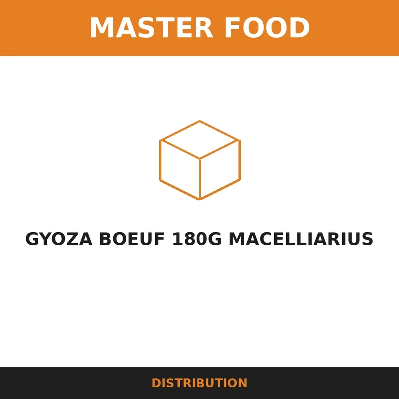 GYOZA BOEUF 180G MACELLIARIUS