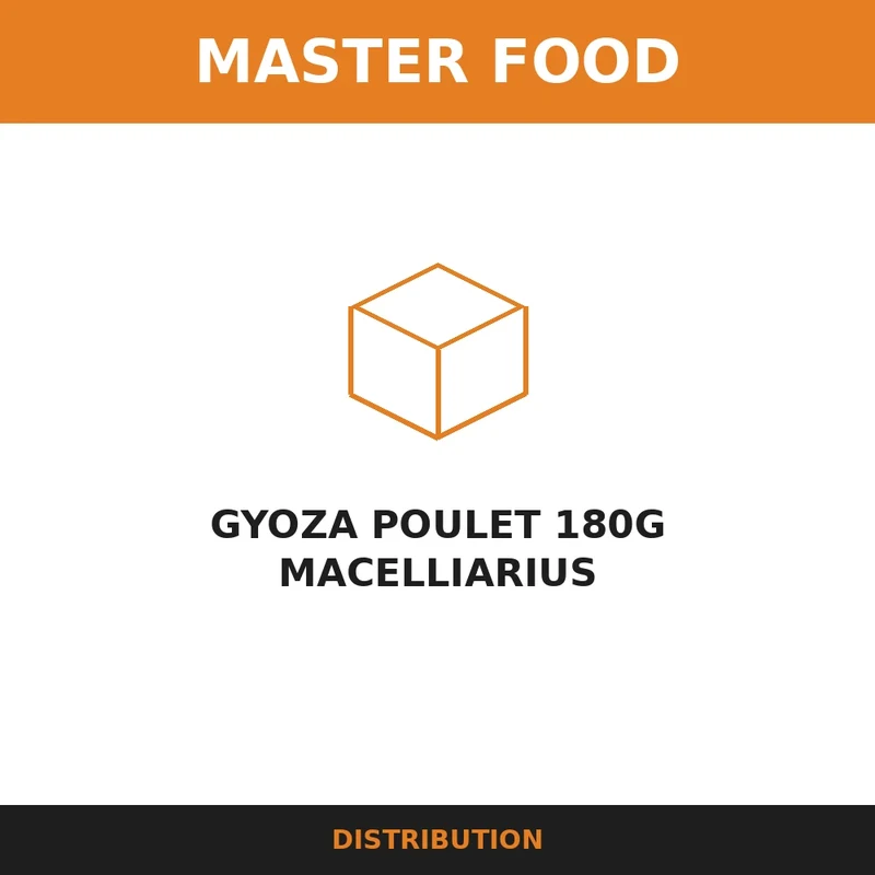 GYOZA POULET 180G MACELLIARIUS