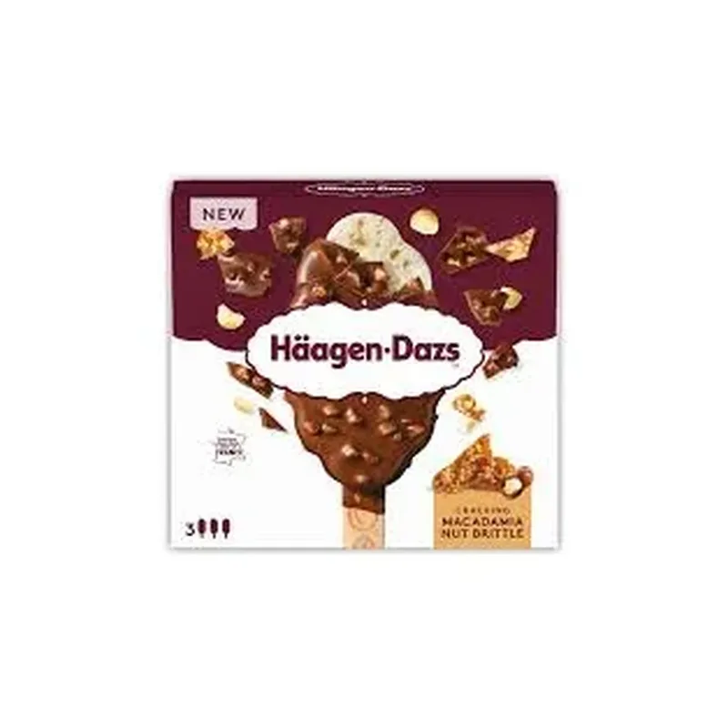 HAAGEN-DAZS BATONNET CRACKING MACADAMIA 80ML
