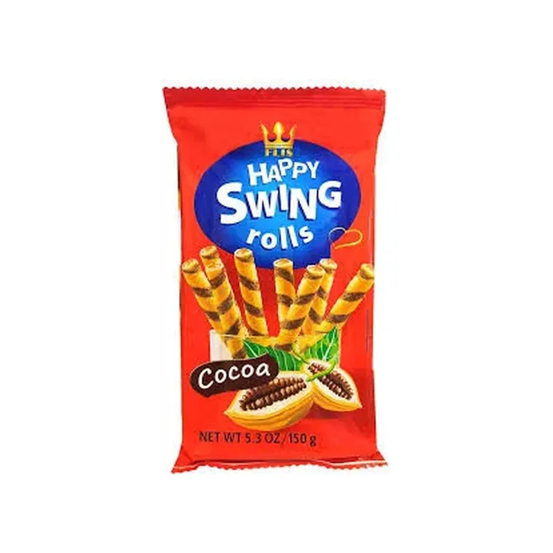 HAPPY SWING ROLLS CACAO 150G