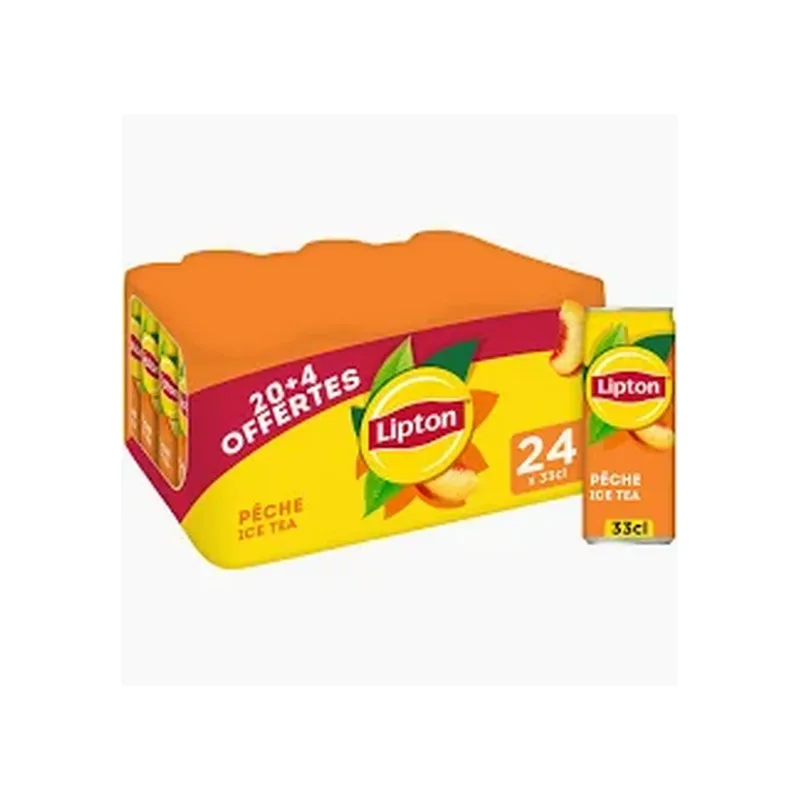 ICE TEA PECHE 33CL x24