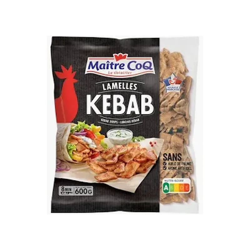 KEBAB LAMELLES CHEF'S SLICE 800G