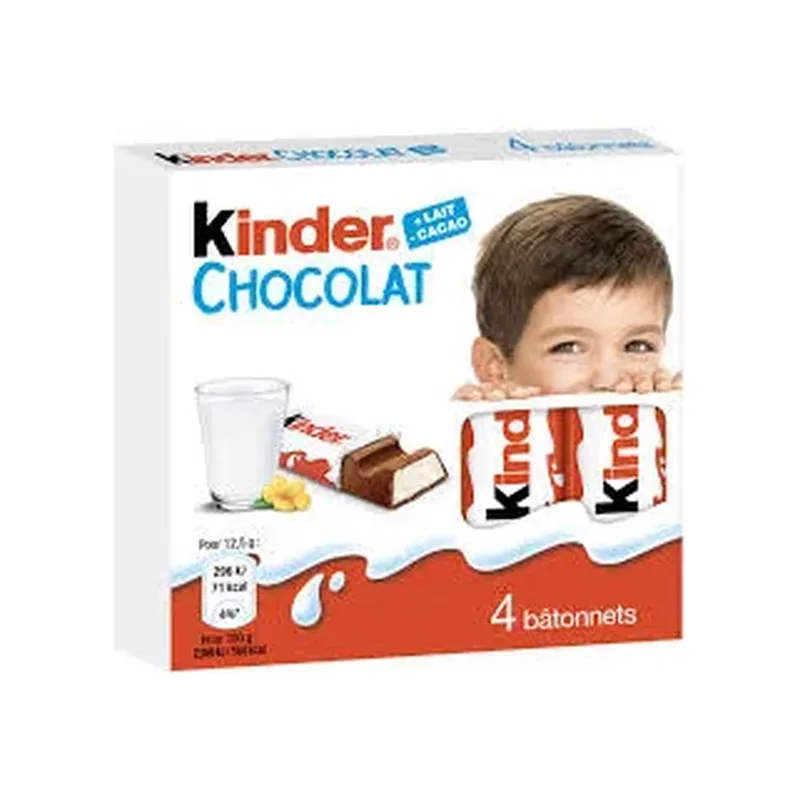 KINDER CHOCOLAT 50G x4
