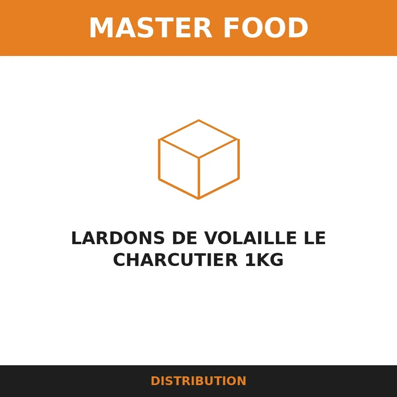 LARDONS DE VOLAILLE LE CHARCUTIER 1KG