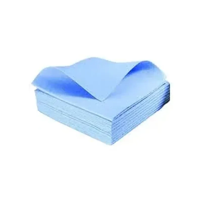LAVETTES NON TISSE MICROFIBRES BLEUS 40x38 CM x50