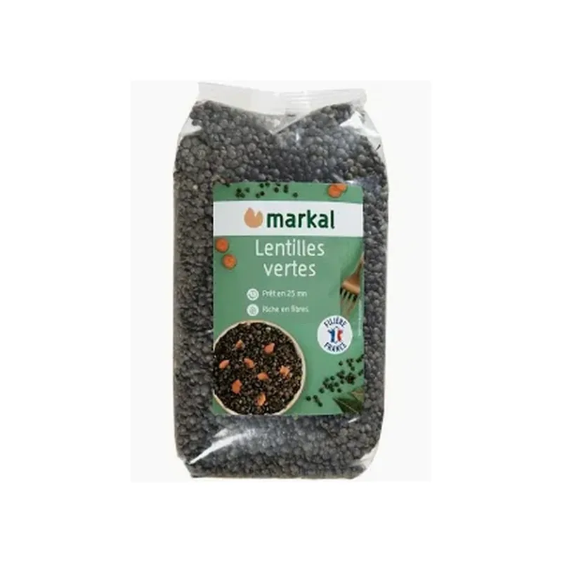 LENTILLE VERTE 1KG