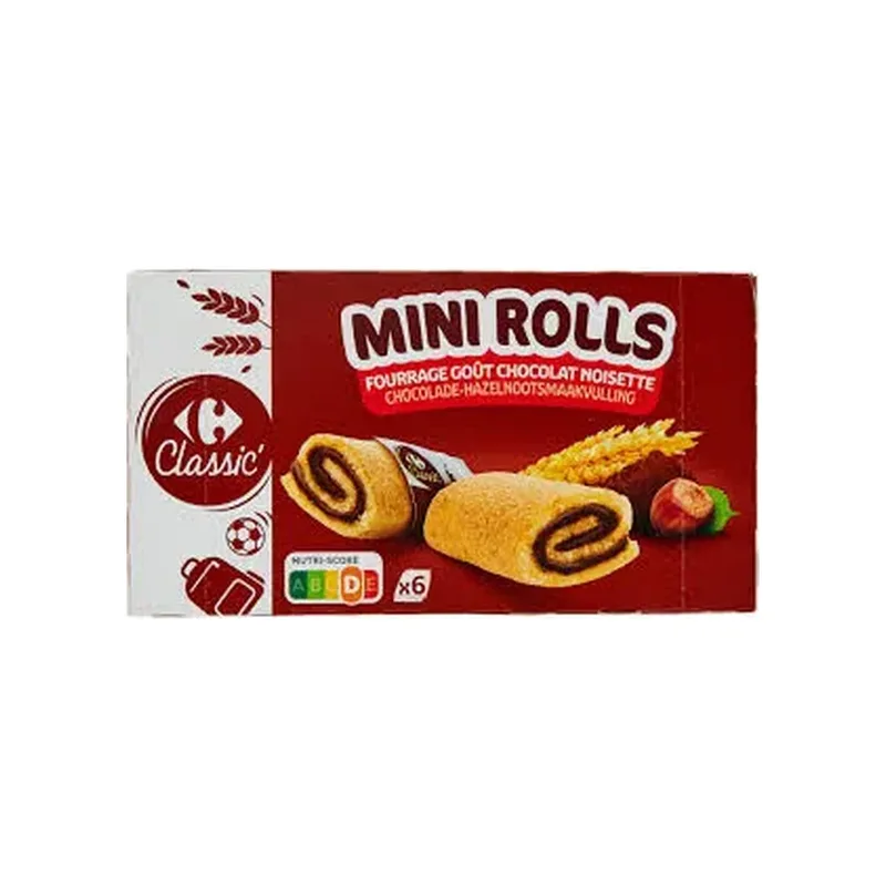 MINI ROULES CHOCOLAT 150G x6