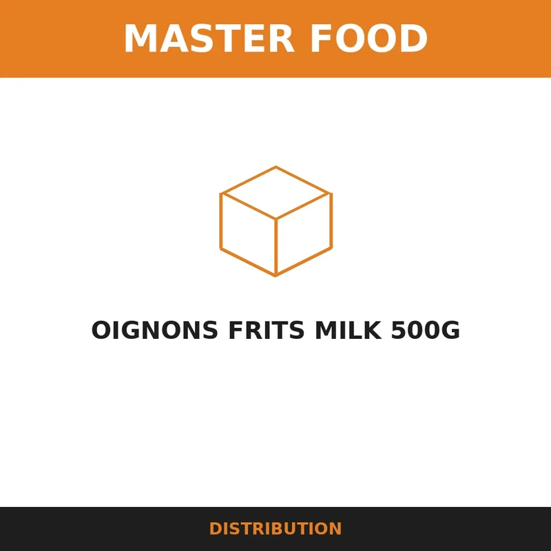 OIGNONS FRITS MILK 500G