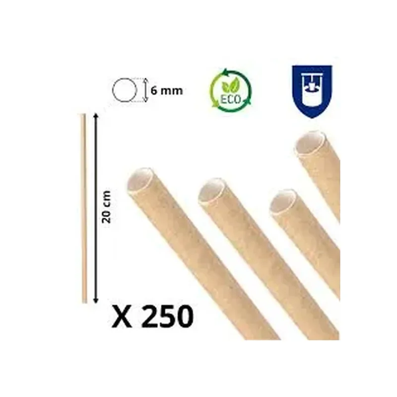 PAILLE 20CM EN CARTON x250