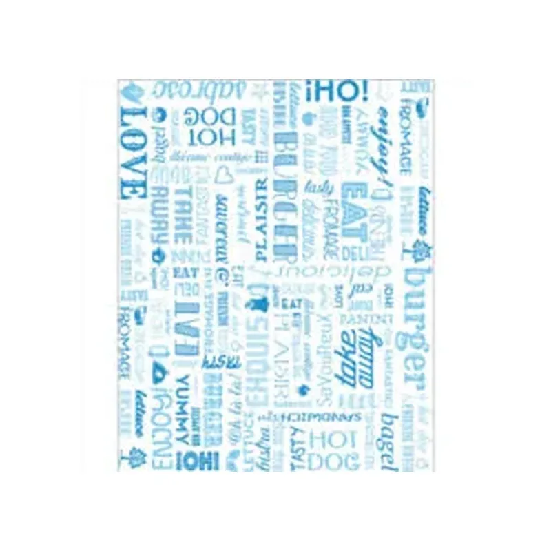 PAPIER EMB.BLEU "PAROLES" 28X34 x1000