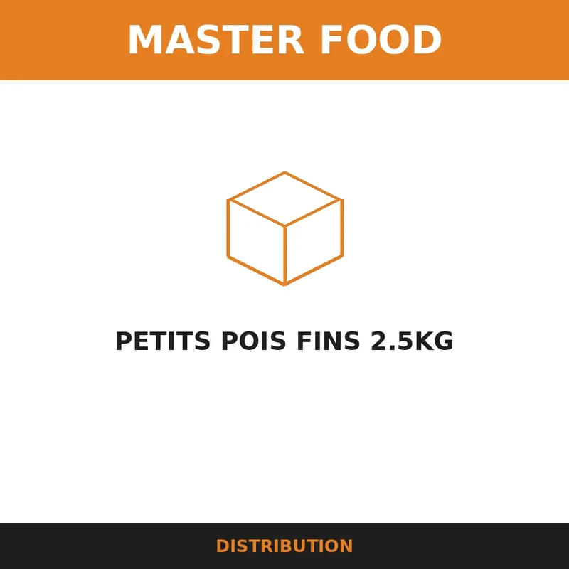PETITS POIS FINS 2.5KG