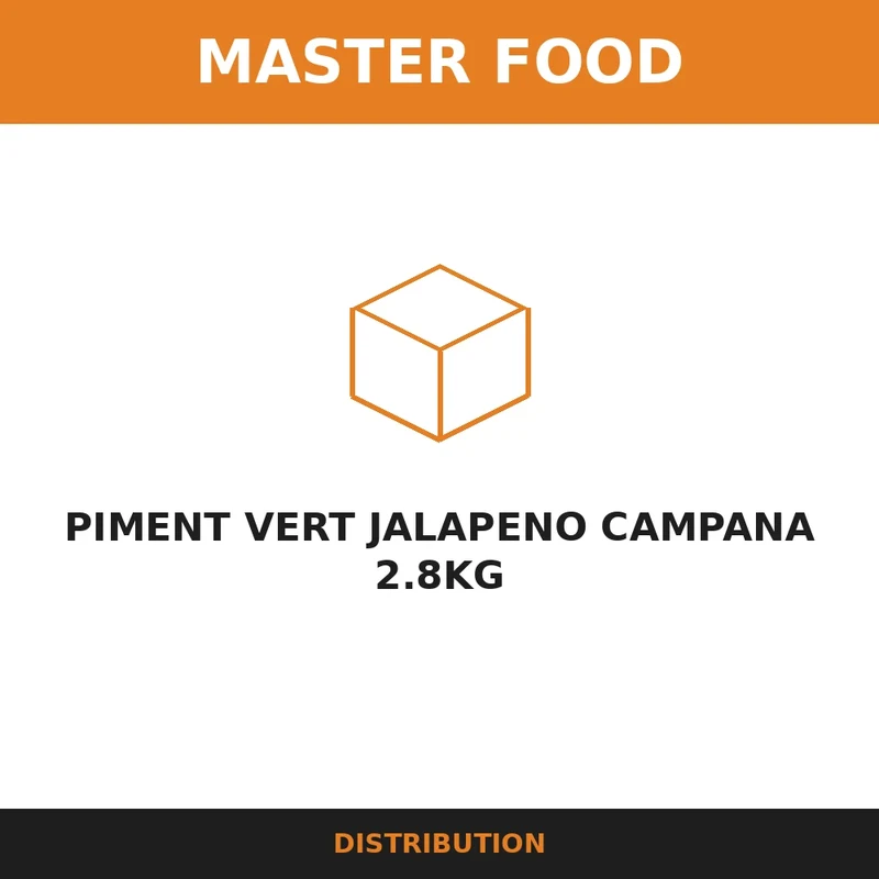 PIMENT VERT JALAPENO CAMPANA 2.8KG