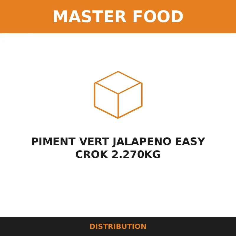 PIMENT VERT JALAPENO EASY CROK 2.270KG