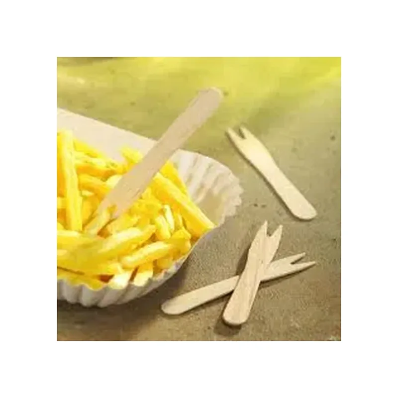 PIQUES FRITES 8,5 CM NATUREL BOIS (C/....) x1000