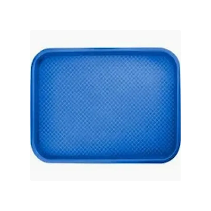 PLATEAU FAST FOOD BLEU 275x355MM