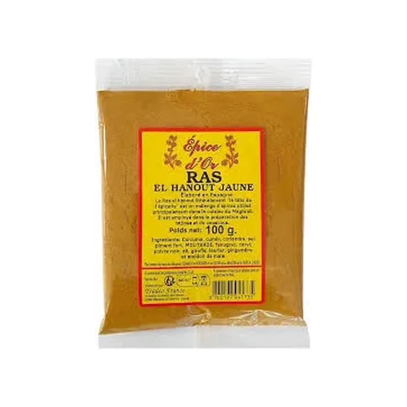 RAZ EL HANOUT JAUNE 100G
