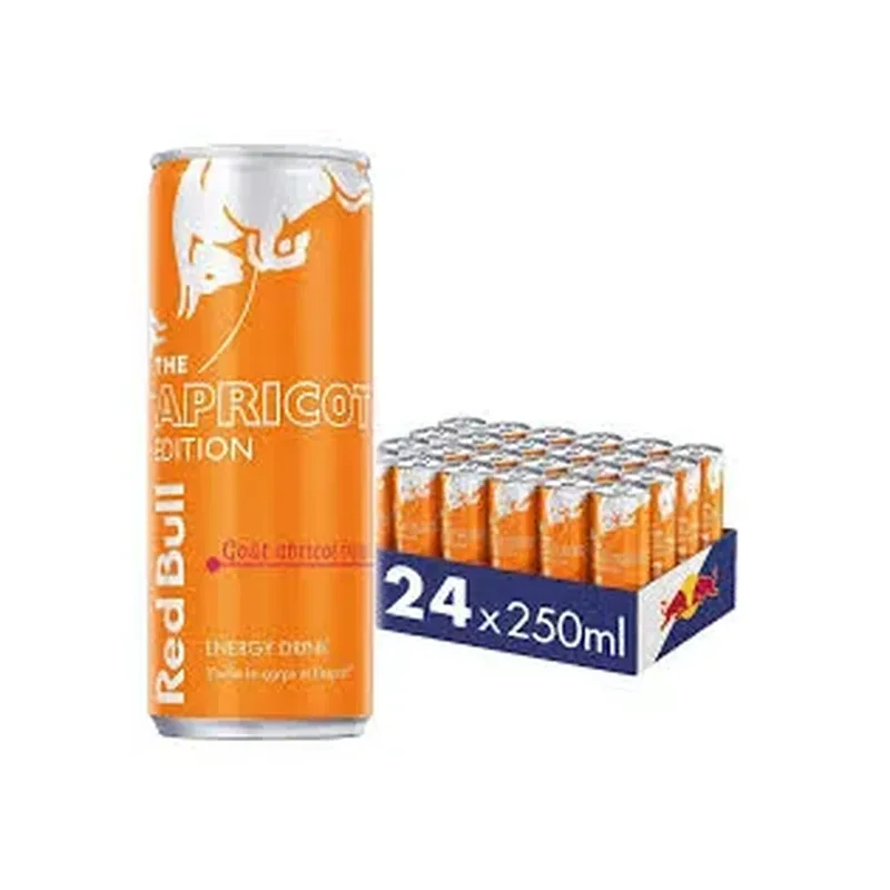 RED BULL (ORANGE) ABRICOT-FRAISE 25CL x24