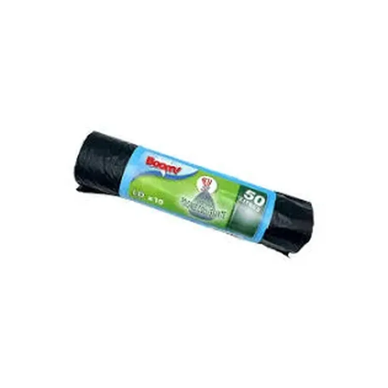 SACS POUBELLE POIGNEE BOOM 100L /ROULEAUX x10