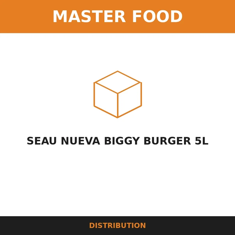 SEAU NUEVA BIGGY BURGER 5L