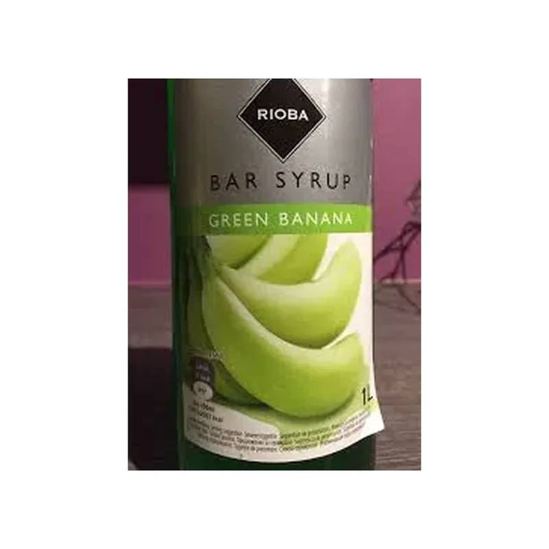 SIROP RIOBA BANANE VERTE 1L