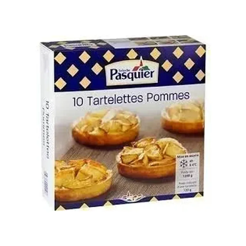 TARTELETTES POMMES PASQUIER 120G x10