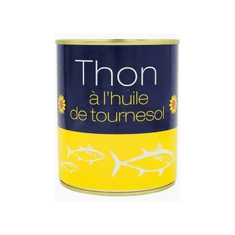 THON A L'HUILE 4/4 800G