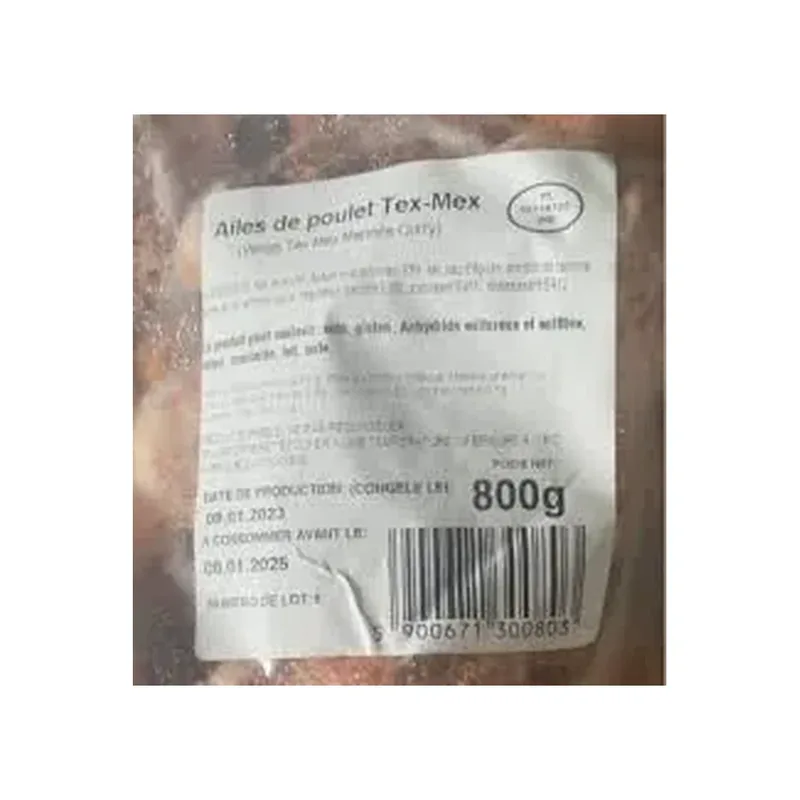 WINGS TEX MEX 800G