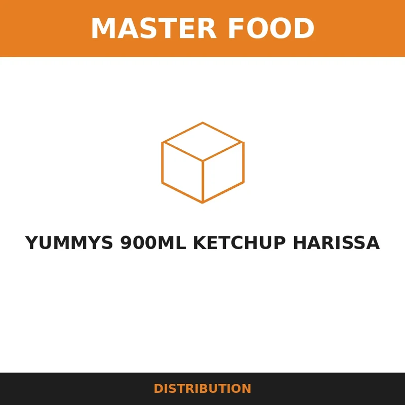 YUMMYS 900ML KETCHUP HARISSA